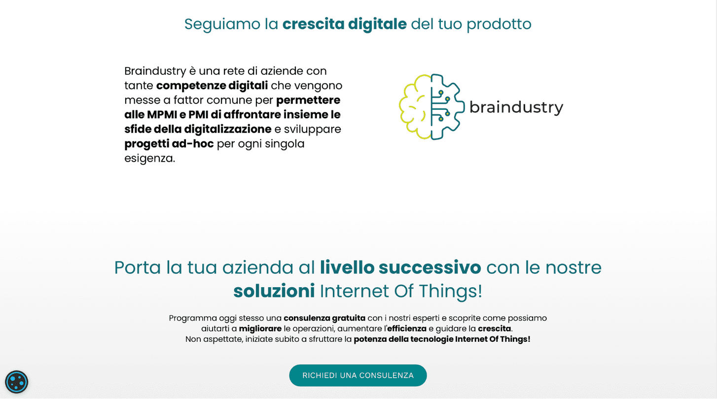 Sito web Azienda Informatica 3 azienda di marketing e comunicazione