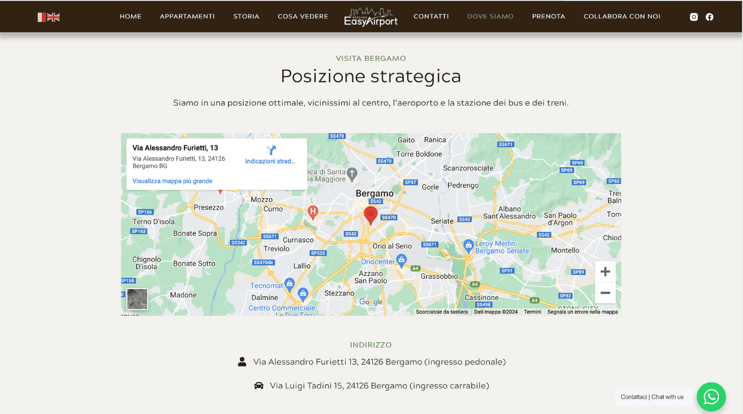 sito web Bed & Breakfast