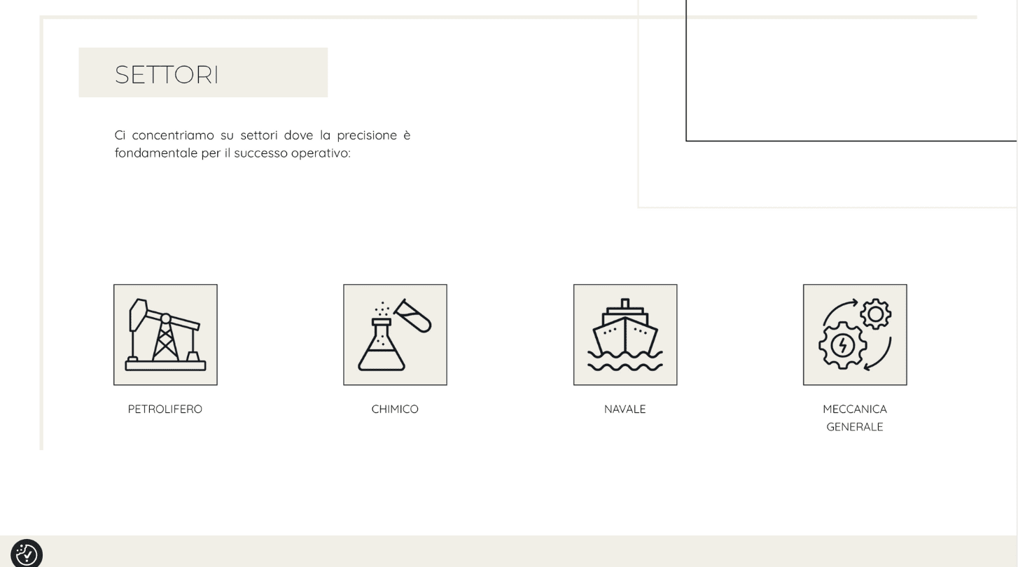 Sito web Lavorazioni Meccaniche 3 soluzioni su misura sito web