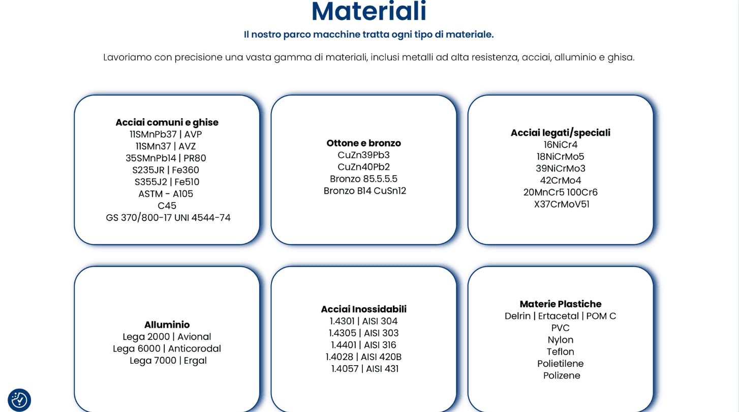 Sito web PGM Service